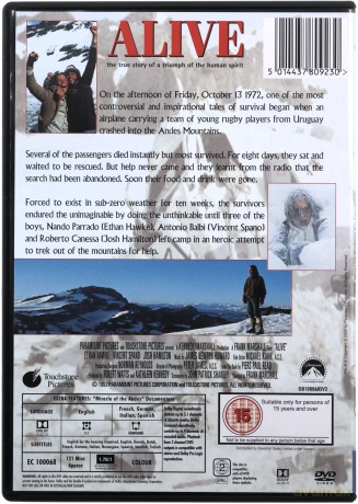Alive (Alive, dramat w Andach) [DVD]