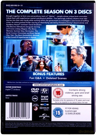 Alphas: Season 1 [3DVD]