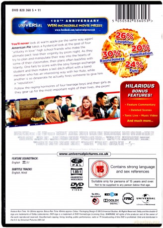 American Pie (Ultimate Edition) [DVD]
