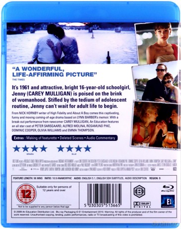 An Education (Była sobie dziewczyna) [Blu-Ray]