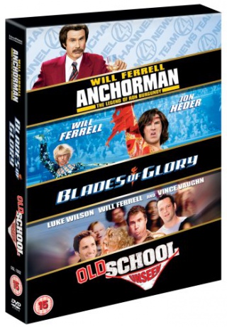 Anchorman / Blades of Glory / Old School [BOX] [3DVD]