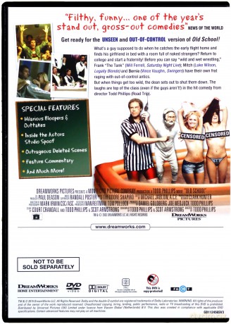 Anchorman / Blades of Glory / Old School [BOX] [3DVD]