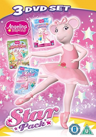Angelina Ballerina: Star Pack (Superstar Sisters / Musical Moves / The Ice Ballet) [3DVD]