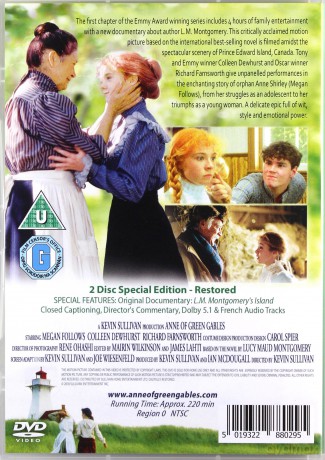 Anne Of Green Gables (Ania z Zielonego Wzgórza) [2DVD]