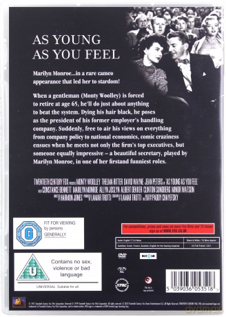 As Young as You Feel [DVD]