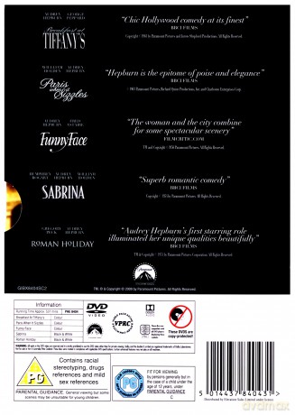 Audrey Hepburn Collection [BOX] [4DVD]