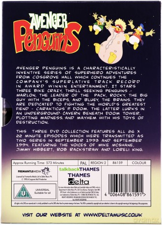 Avenger Penguins [3DVD]