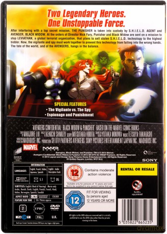 Avengers Confidential - Black Widow And Punisher [DVD]