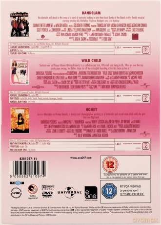 Bandslam / Wild Child / Honey [BOX] [3DVD]