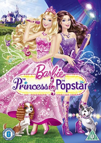 Barbie: The Princess and The Popstar (Barbie: Księżniczka i Piosenkarka) [DVD]
