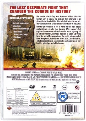 Battle Of The Bulge (Bitwa o Ardeny) [DVD]