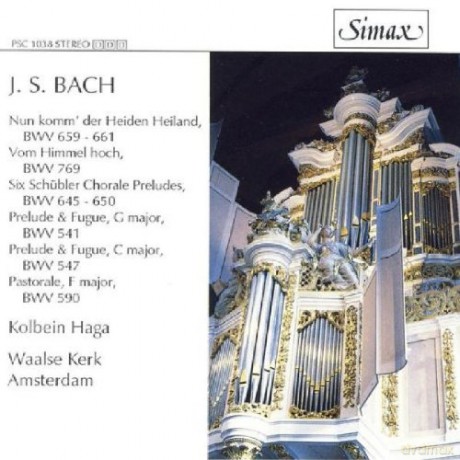 Kolbein Haga: Prelude And Fugue BWV 541 & BWV 547/ Schübler Chorales [CD]
