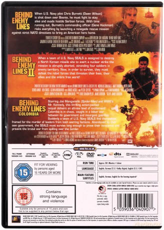Behind Enemy Lines 1-3 (Za linią wroga 1-3) [3DVD]
