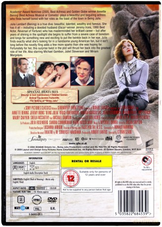 Being Julia (Julia) [DVD]