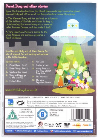 Ben And Holly's Little Kingdom: Planet Bong [DVD]