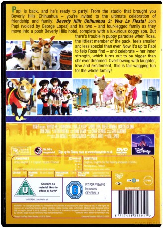 Beverly Hills Chihuahua 3 (Cziłała z Beverly Hills 3) [DVD]