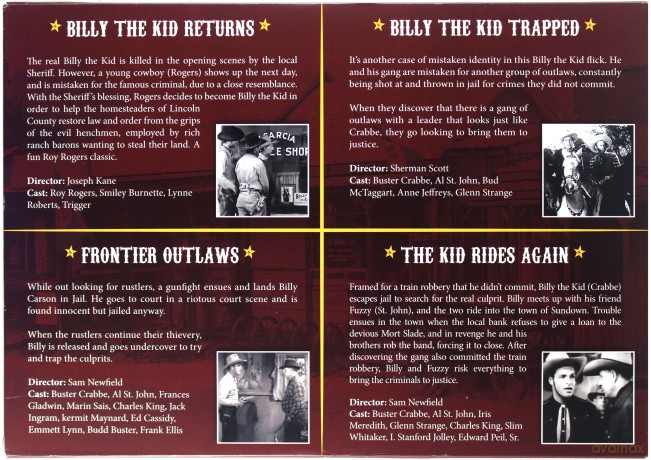 Billy The Kid [BOX] [4DVD]