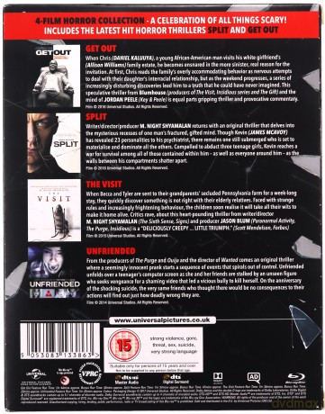 Blumhouse Horror Collection: The Visit / Unfriended / Get Out / Split [Blu-Ray]