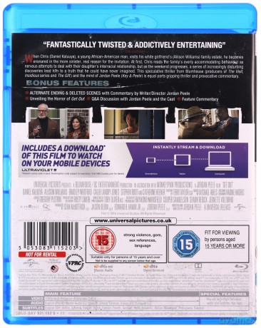 Blumhouse Horror Collection: The Visit / Unfriended / Get Out / Split [Blu-Ray]