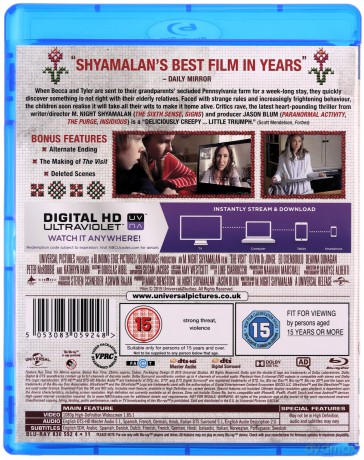 Blumhouse Horror Collection: The Visit / Unfriended / Get Out / Split [Blu-Ray]