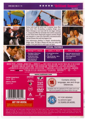 Bridget Jones 2: The Edge of Reason (Bridget Jones: W pogoni za rozumem) [DVD]