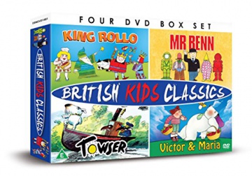 British Kids Classics: Mr Benn / King Rollo / Towser / Victor And Maria [4DVD]