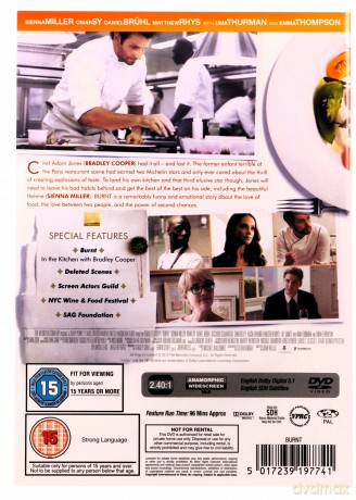 Burnt (Ugotowany) [DVD]