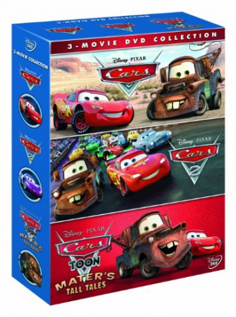 Cars 1-2 / Cars Toon: Mater's Tall Tales (Auta 1-2 / Bujdy na resorach) [BOX] [3DVD]
