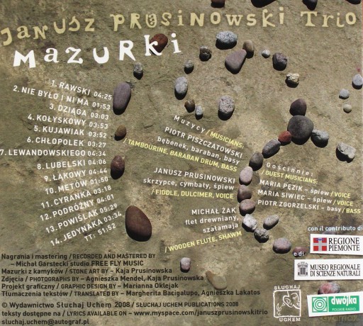Janusz Prusinowski Trio: Mazurki (digipack) [CD]