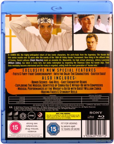 Cobra Kai: Season 1-2 [2xBlu-Ray]