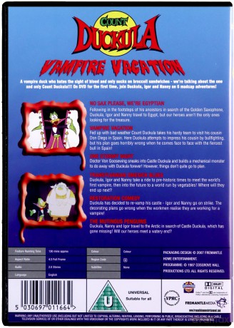 Count Duckula - Vampire Vacation [DVD]
