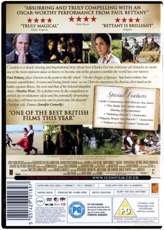 Creation (Darwin: Miłość i ewolucja) [DVD]
