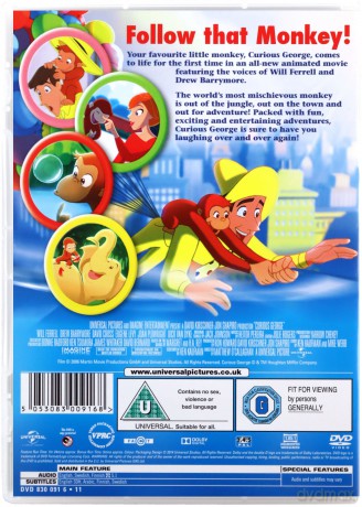 Curious George (Ciekawski George) [DVD]