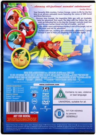 Curious George (Ciekawski George) [DVD]