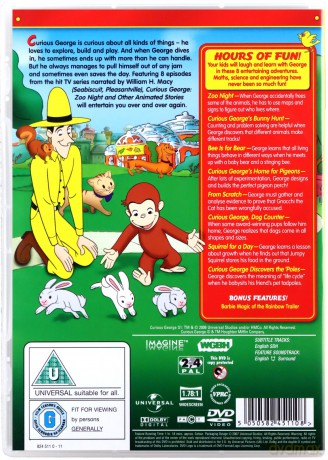 Curious George: Zoo Night And Other Animal Stories (Ciekawski George) [DVD]