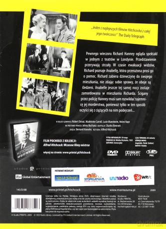 39 kroków Wydanie Specjalne (digipack) [DVD]