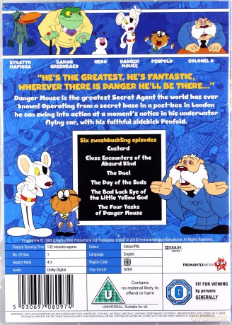 Dangermouse: Close Encounters Of The A (Dzielna Mysz) [DVD]