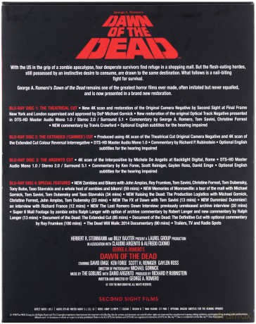 Dawn of The Dead (Świt żywych trupów) [4xBlu-Ray]