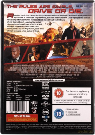 Death Race 3: Inferno [DVD]