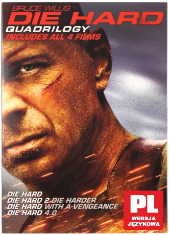 Szklana pułapka 1-4 [BOX] [4DVD]