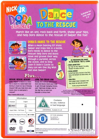 Dora The Explorer: Dance To The Rescue (Dora poznaje świat) [DVD]