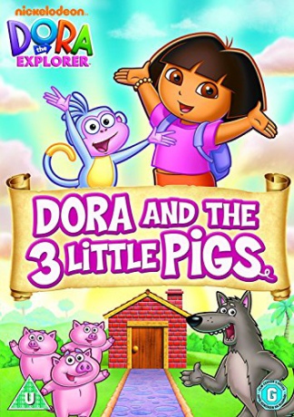 Dora The Explorer: Dora and The Three Little Pigs (Dora poznaje świat) [DVD]