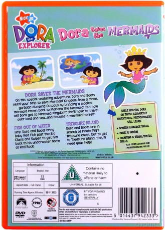 Dora The Explorer: Dora Saves The Mermaids (Dora poznaje świat) [DVD]