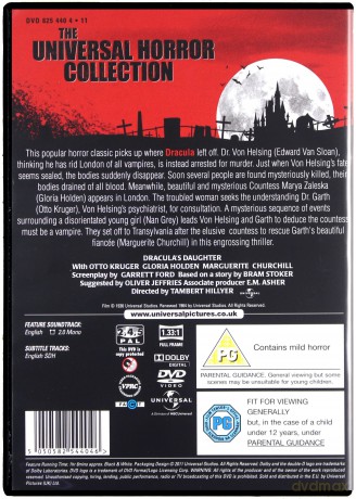 Dracula's Daughter (Córka Drakuli) [DVD]