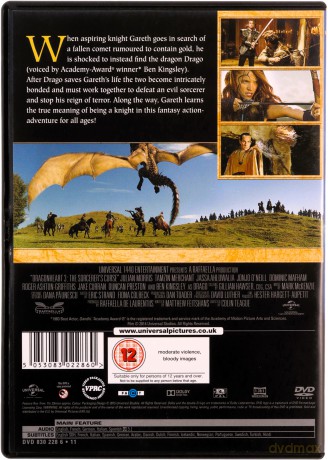 Dragonheart 3: The Sorcerer's Curse (Ostatni smok 3: Klątwa czarnoksiężnika) [DVD]
