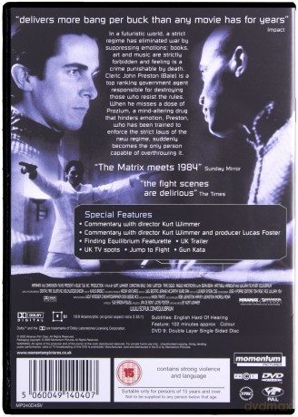 Equilibrium [DVD]
