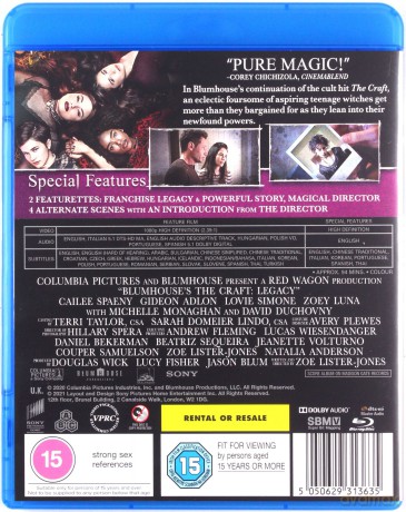 Szkoła czarownic: Dziedzictwo [Blu-Ray]