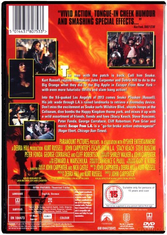 Ucieczka z Los Angeles [DVD]