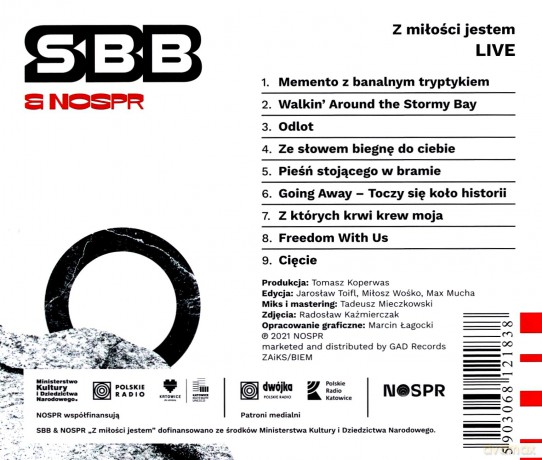 SBB: Z miłości jestem [CD]