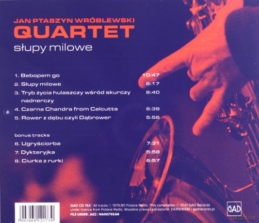 Jan Ptaszyn Wróblewski Quartet: Słupy milowe [CD]